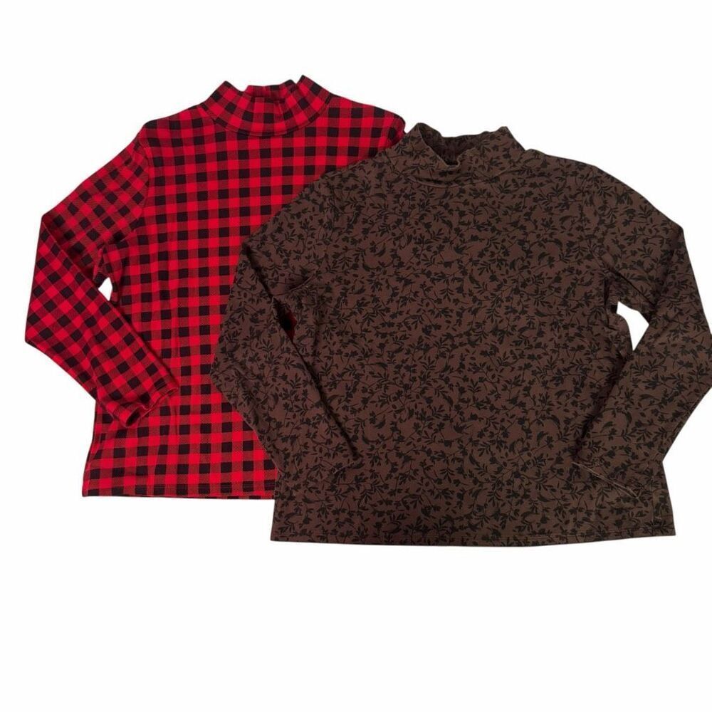 Croft & Barrow High Neck XL Top Bundle